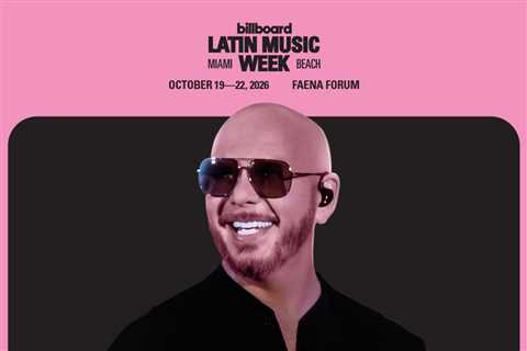 Pitbull to Join 2026 Billboard Latin Music Week for Exclusive ‘Superstar Q&A’