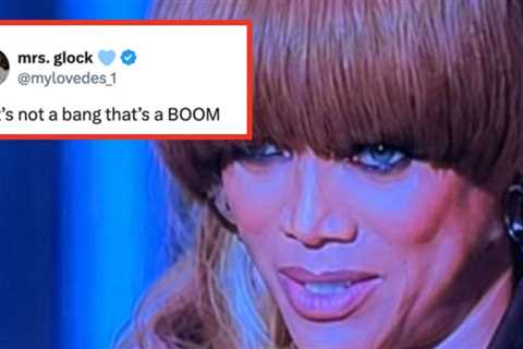Tyra Banks' Wiiiiiild New Hairstyle Is Going Viral
