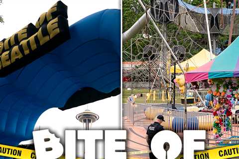 Wild Video Shows Food Vendor Duck For Cover During Mass Shooting at Seattle Festival