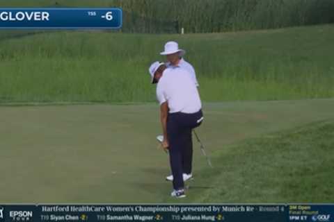 Lucas Glover oddly removing shoes at PGA Tour’s 3M Open after golfers’ complaints: ‘Singled me out’