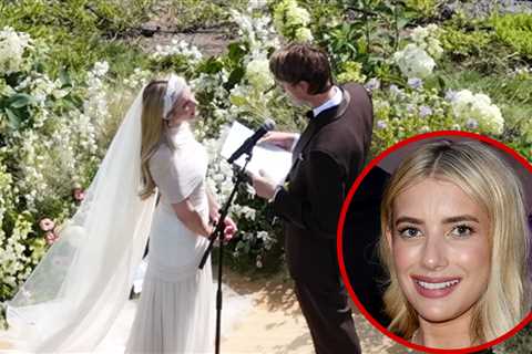 Watch Emma Roberts and Cody John Exchange Vows During Idaho Wedding