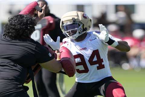 49ers rookie DE carted off with injury on heels of Christian Kirk going down