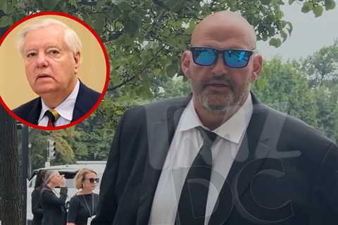 Sen. John Fetterman Suits Up For Lindsey Graham's Funeral