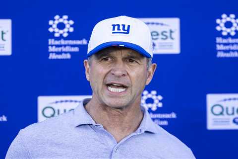 The Giants’ priorities for John Harbaugh’s U-turn training camp