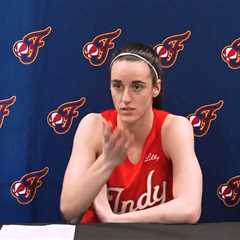 Caitlin Clark breaks silence on Sophie Cunningham drama — in testy exchange with reporter