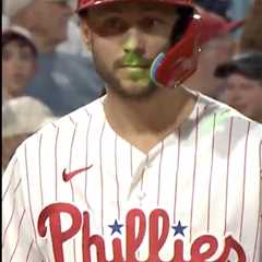 Phillies game forced into bizarre delay as Trea Turner’s face lights up green