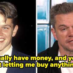 Matt Damon Recalled A Calvin Klein Sales Assistant Refusing To Let Him Buy His Own Underwear After..