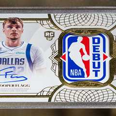 Mavericks place massive bounty to secure Cooper Flagg’s one-of-a-kind Topps NBA Debut Patch card