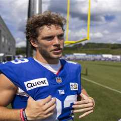 Dalen Cambre is flying under the radar no more as he grabs Giants’ ‘attention’ with circus catches