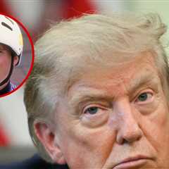 President Trump Again Accuses Ex-Olympian of Violently Damaging Reflecting Pool