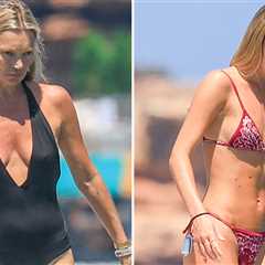 Kate Moss and Daughter Lila Show Off Summer Bodies on Yacht