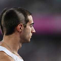 Italian sprinter Filippo Dezza has shocking haircut — but there’s a surprising reason