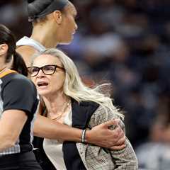 Aces coach Becky Hammon blows up at refs after getting ejected in fiery WNBA scene