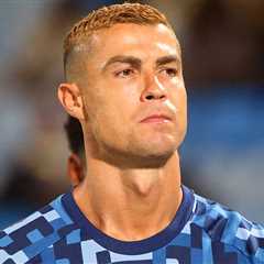 Cristiano Ronaldo Rocks Surprising New Blonde Hair