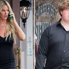 Kim Zolciak Takes Son Kash Out to Dinner As Kroy Jr. Remains Locked Up