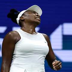 Venus Williams loses first-round singles match at US Open