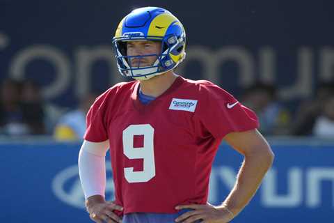 Matthew Stafford’s wife Kelly’s Rams camp sendoff captures cost of NFL life