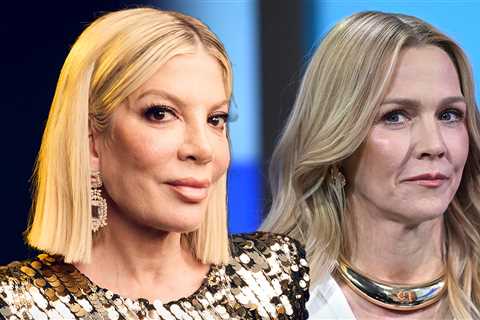 Tori Spelling Addresses Exiting Podcast with Jennie Garth Amid Friendship Feud