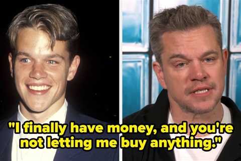 Matt Damon Recalled A Calvin Klein Sales Assistant Refusing To Let Him Buy His Own Underwear After..