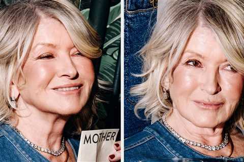 Martha Stewart Just Revealed Her Anti-Aging Secrets, And It's No Wonder She's Posting Thirst Traps..