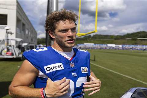 Dalen Cambre is flying under the radar no more as he grabs Giants’ ‘attention’ with circus catches