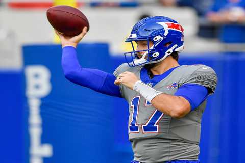 2026 NFL MVP odds: Josh Allen leads crowded field for football’s top award