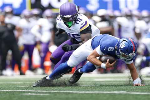 Jaxson Dart scare brings familiar Giants concern into John Harbaugh era