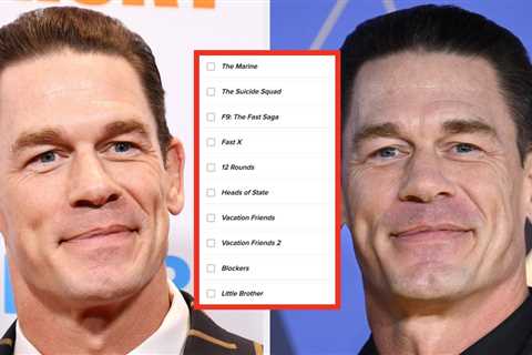 John Cena Has Appeared In 39 Movies — How Many Have You Seen?
