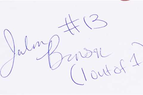 Jalen Brunson’s earliest known autograph from middle school yearbook being sold by his classmate