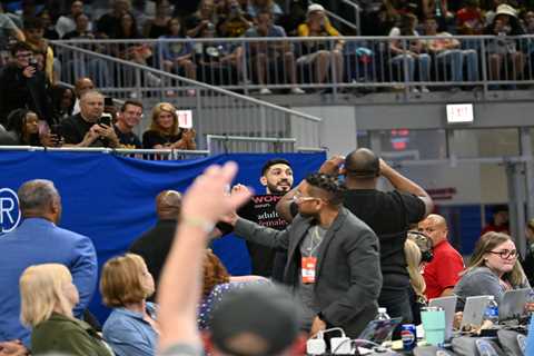 Enes Kanter Freedom escorted out of Fever-Sky game after ugly exchange with WNBA star Natasha Cloud