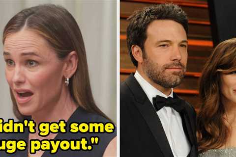 “I Didn’t Get Some Huge Payout”: Jennifer Garner Got Real About Her “Very Serious” Financial..