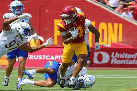 USC might have found its next superstar receiver in freshman: ‘He’s special’