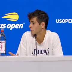 Rafael Jodar snaps at US Open reporter over shoelace controversy question