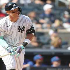 Aaron Judge plays second straight game for Yankees but has potential offday looming