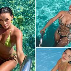 Bikini Babes Steppin' Up -- See Ya Ladder!