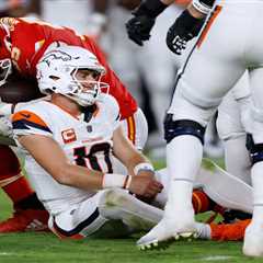 Bo Nix was absolutely awful in injury return in Broncos’ blowout ‘MNF’ loss