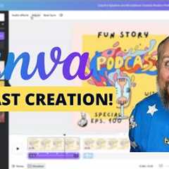 How To Create a Podcast in Canva