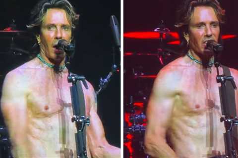 Rick Springfield Still Jacked at 77, Goes Shirtless at Vegas Show!