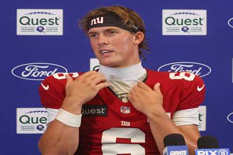 Jaxson Dart confident he’ll back up John Harbaugh’s Week 1 Giants gamble