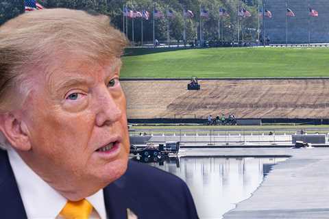 Lincoln Memorial Reflecting Pool a Mess Again After D.C. Storms