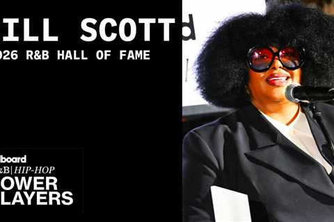 Jill Scott Accepts the R&B Hall of Fame Award | R&B Hip-Hop Power Players 2026
