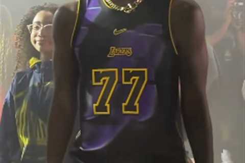 Lakers release new dazzling ‘specter’ jerseys