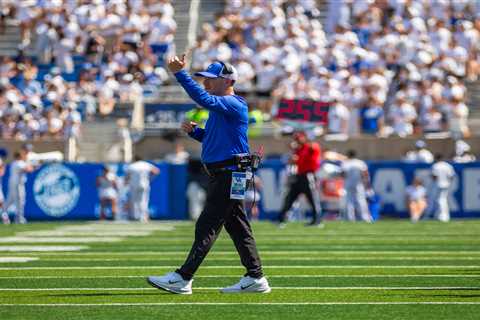 Kentucky’s Will Stein suggests fans ‘sneak in’ flasks, scream obscenities for Alabama matchup