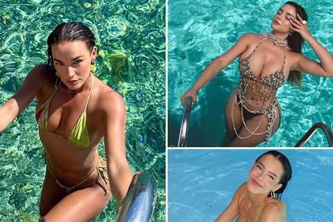 Bikini Babes Steppin' Up -- See Ya Ladder!