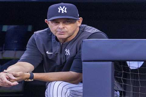 Aaron Boone has injury-plagued Yankees back in the playoffs with bigger goals in mind