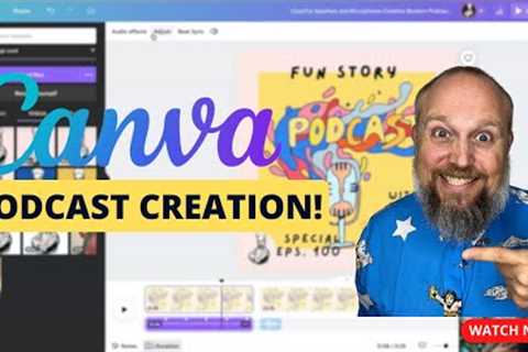 How To Create a Podcast in Canva