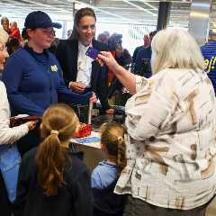 Prince and Princess of Wales Join Ikea Belfast Staff for Homewards Community Visit